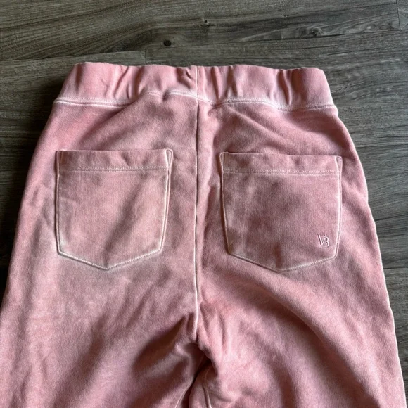 Veronica Beard Preslee french Pima cotton sweatpants in color Rosewood size XS - Picture 7 of 8